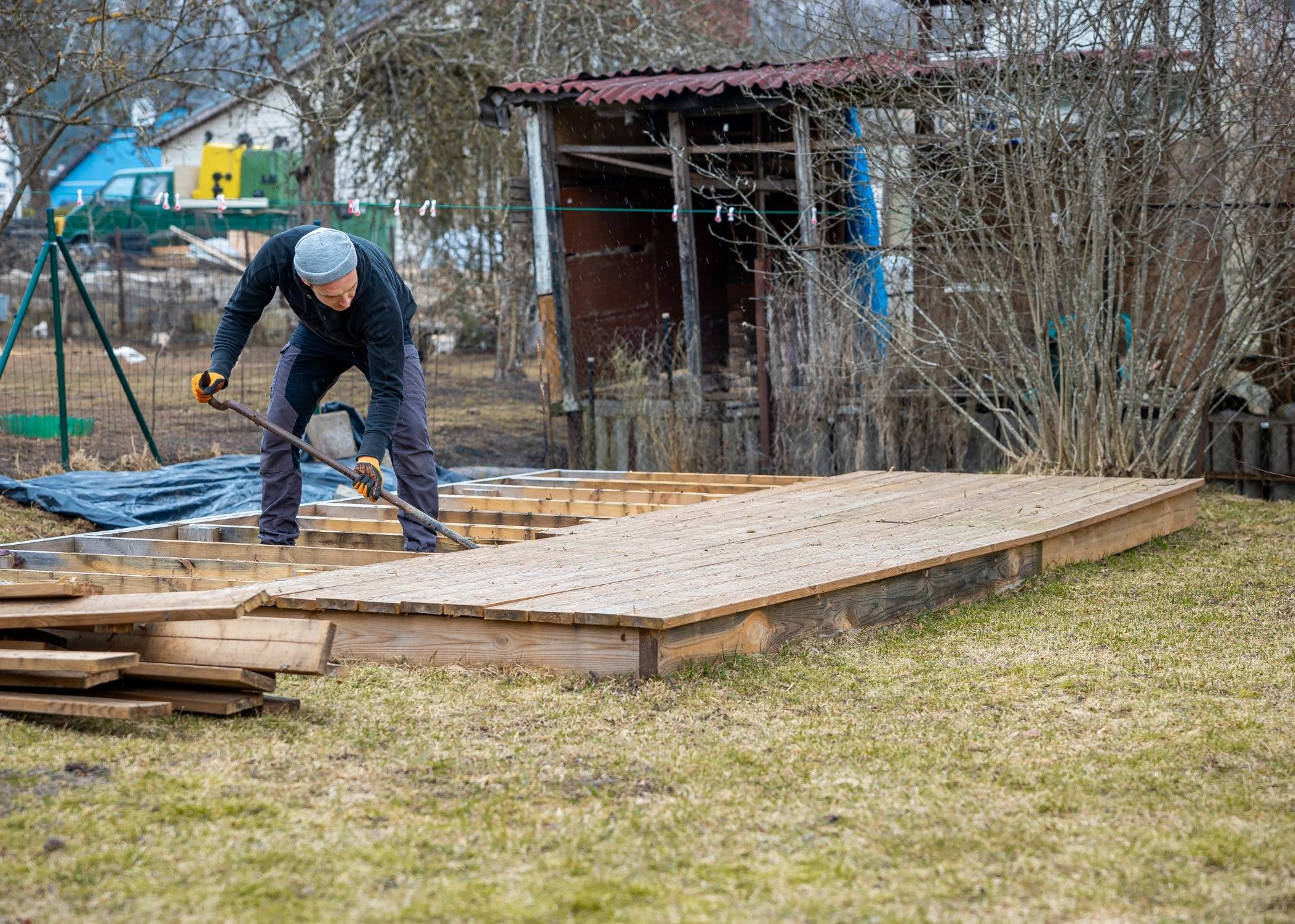 Workers doing groundworks