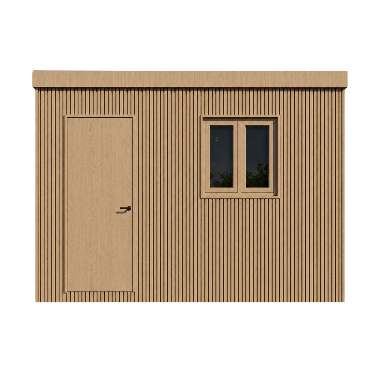 Watchman Pod with light natural oak exterior cladding